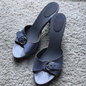 Burberry wooden sandal